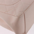 CHANEL Matelasse COCO Mark Chain Tote Bag Caviar Skin Pink CC Auth ep15632V-12