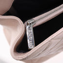 CHANEL Matelasse COCO Mark Chain Tote Bag Caviar Skin Pink CC Auth ep15632V-23