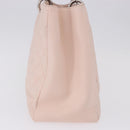 CHANEL Matelasse COCO Mark Chain Tote Bag Caviar Skin Pink CC Auth ep15632V-4