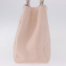 CHANEL Matelasse COCO Mark Chain Tote Bag Caviar Skin Pink CC Auth ep15632V-5