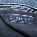 CHANEL Matelasse COCO Mark Chain Bag Caviar Skin Black Silver CC Auth ep15633V-22