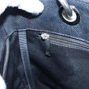 CHANEL Matelasse COCO Mark Chain Bag Caviar Skin Black Silver CC Auth ep15633V-27