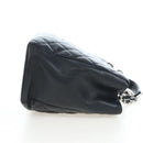 CHANEL Matelasse COCO Mark Chain Bag Caviar Skin Black Silver CC Auth ep15633V-4
