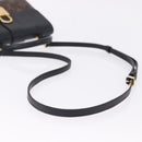 LOUIS VUITTON Monogram Rocky BB Hand Bag 2way Black M44141 LV Auth ep15635V-8