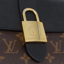 LOUIS VUITTON Monogram Rocky BB Hand Bag 2way Black M44141 LV Auth ep15635V-21