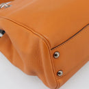 GUCCI Bamboo Hand Bag 2way Orange 336032 Auth ep15637A-16