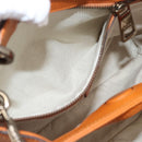 GUCCI Bamboo Hand Bag 2way Orange 336032 Auth ep15637A-23
