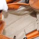 GUCCI Bamboo Hand Bag 2way Orange 336032 Auth ep15637A-24