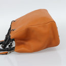 GUCCI Bamboo Hand Bag 2way Orange 336032 Auth ep15637A-3