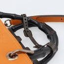 GUCCI Bamboo Hand Bag 2way Orange 336032 Auth ep15637A-8