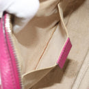 GUCCI Shoulder Bag Leather Purple Gold 308364 Auth ep15638-20