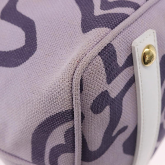 LOUIS VUITTON Cruise line Taicienne GM Bag Canvas Purple M95681 LV Auth ep15639A