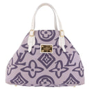 LOUIS VUITTON Cruise line Taicienne GM Bag Canvas Purple M95681 LV Auth ep15639A-2