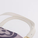 LOUIS VUITTON Cruise line Taicienne GM Bag Canvas Purple M95681 LV Auth ep15639A-8