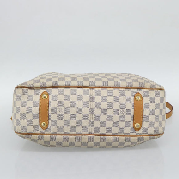 LOUIS VUITTON Damier Azur Siracusa GM Shoulder Bag N41111 LV Auth ep15640A