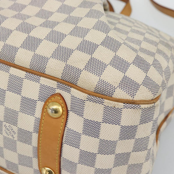 LOUIS VUITTON Damier Azur Siracusa GM Shoulder Bag N41111 LV Auth ep15640A