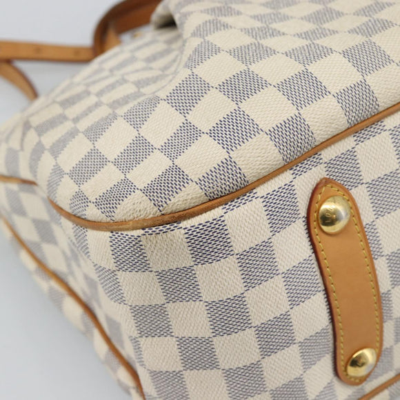 LOUIS VUITTON Damier Azur Siracusa GM Shoulder Bag N41111 LV Auth ep15640A