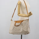 LOUIS VUITTON Damier Azur Siracusa GM Shoulder Bag N41111 LV Auth ep15640A-23