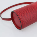 LOUIS VUITTON Epi Soufflot Pouch Accessory Pouch Red LV Auth ep15641-14