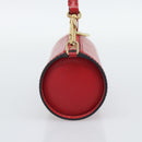 LOUIS VUITTON Epi Soufflot Pouch Accessory Pouch Red LV Auth ep15641-4