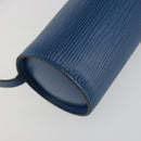 LOUIS VUITTON Epi Soufflot Pouch Blue LV Auth ep15642-14