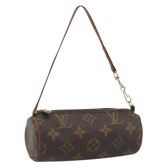LOUIS VUITTON Monogram Papillon Pouch LV Auth ep15644