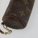 LOUIS VUITTON Monogram Papillon Pouch LV Auth ep15644-16