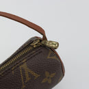 LOUIS VUITTON Monogram Papillon Pouch LV Auth ep15644-10