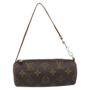 LOUIS VUITTON Monogram Papillon Pouch LV Auth ep15644-13