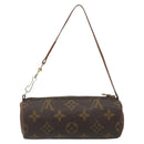 LOUIS VUITTON Monogram Papillon Pouch LV Auth ep15644-2