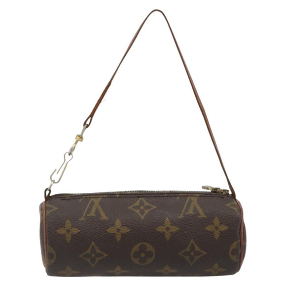 LOUIS VUITTON Monogram Papillon Pouch LV Auth ep15644