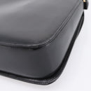 GUCCI Hand Bag Leather Black Gold Tone Auth ep15645-12
