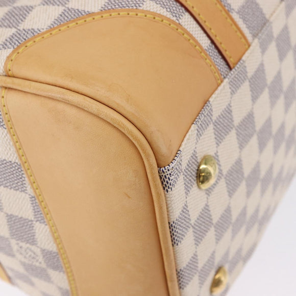LOUIS VUITTON Damier Azur Berkeley Hand Bag N52001 LV Auth ep15648A