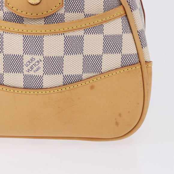 LOUIS VUITTON Damier Azur Berkeley Hand Bag N52001 LV Auth ep15648A