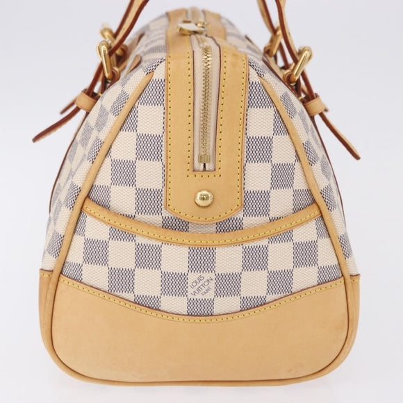 LOUIS VUITTON Damier Azur Berkeley Hand Bag N52001 LV Auth ep15648A