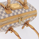 LOUIS VUITTON Damier Azur Berkeley Hand Bag N52001 LV Auth ep15648A-8