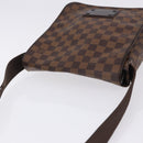 LOUIS VUITTON Damier Ebene Brooklyn PM Shoulder Bag N51210 LV Auth ep15649-6