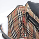 Burberrys Shoulder Bag Leather Black Gold Tone Auth ep15651-19