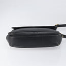 Burberrys Shoulder Bag Leather Black Gold Tone Auth ep15651-5