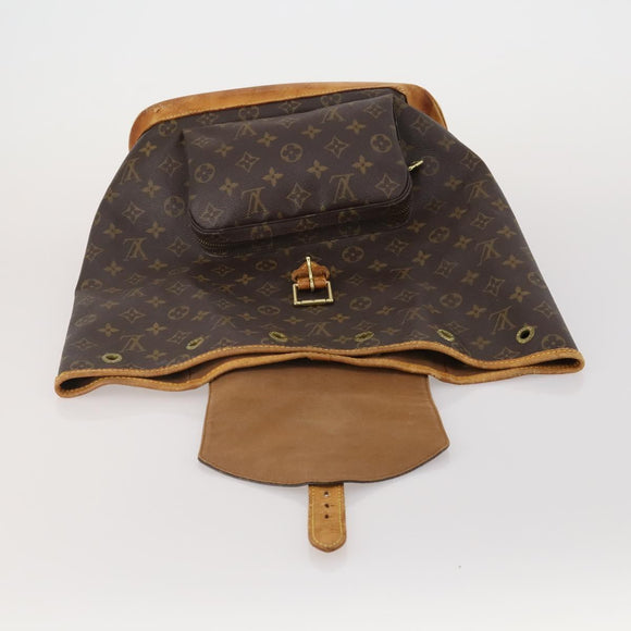 LOUIS VUITTON Monogram Montsouris GM Backpack M51135 LV Auth ep15653