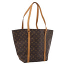 LOUIS VUITTON Monogram Sac Shopping Tote Bag M51108 LV Auth ep15654-1