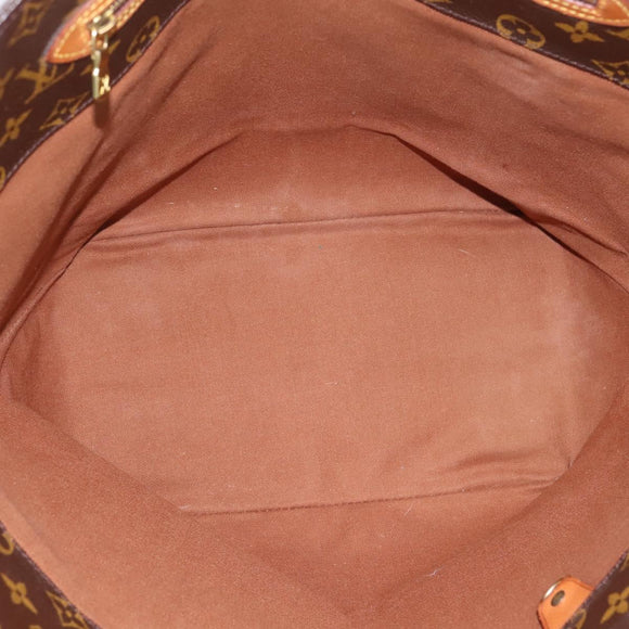 LOUIS VUITTON Monogram Sac Shopping Tote Bag M51108 LV Auth ep15654