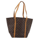 LOUIS VUITTON Monogram Sac Shopping Tote Bag M51108 LV Auth ep15654-13