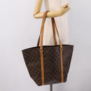 LOUIS VUITTON Monogram Sac Shopping Tote Bag M51108 LV Auth ep15654-24