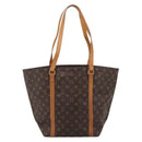 LOUIS VUITTON Monogram Sac Shopping Tote Bag M51108 LV Auth ep15654-2