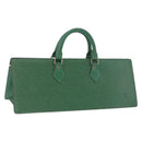 LOUIS VUITTON Epi Sac Triangle Hand Bag Green M52094 LV Auth ep15656A-1