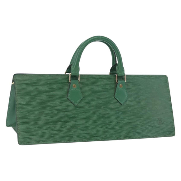 LOUIS VUITTON Epi Sac Triangle Hand Bag Green M52094 LV Auth ep15656A