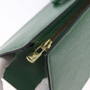 LOUIS VUITTON Epi Sac Triangle Hand Bag Green M52094 LV Auth ep15656A-17