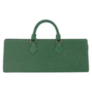 LOUIS VUITTON Epi Sac Triangle Hand Bag Green M52094 LV Auth ep15656A-13