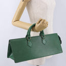 LOUIS VUITTON Epi Sac Triangle Hand Bag Green M52094 LV Auth ep15656A-21